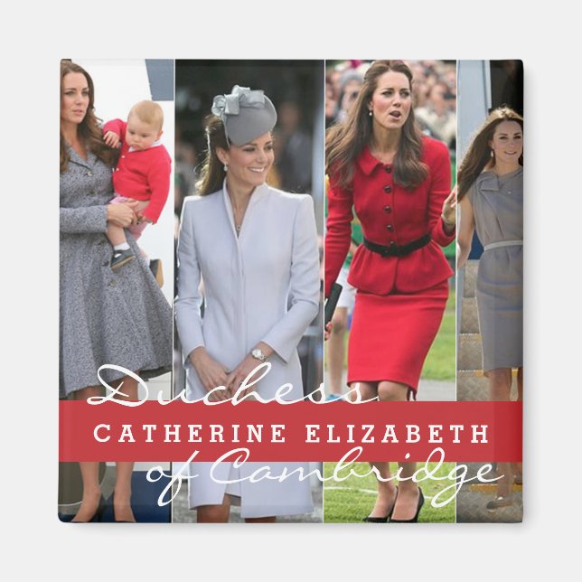 Íman Kate Middleton Prince George (Frente)