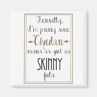 Íman Kate Moss Chocolate Quote Magnet