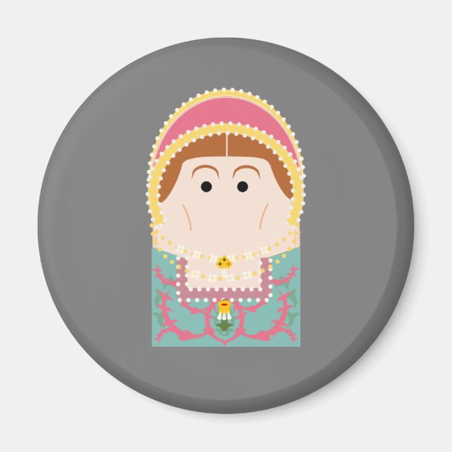 Íman Katherine Parr (Frente)