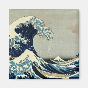 Íman Katsushika Hokusai é a onda de Excelentes de Kanag