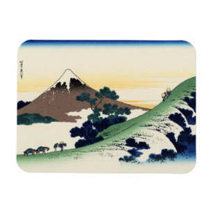 Íman Katsushika Hokusai. O Inume Pass no Kai Provinc