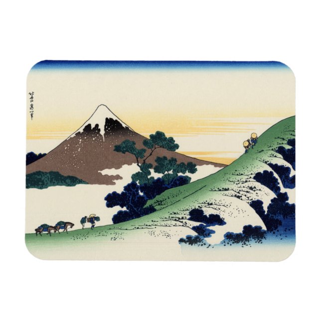 Íman Katsushika Hokusai. O Inume Pass no Kai Provinc (Horizontal)