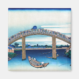 Íman Katsushika Hokusai - Sob Ponte Mannen, Fukagawa