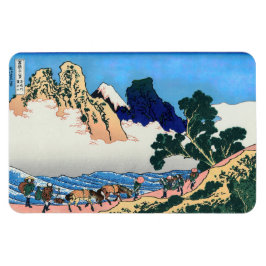 Íman Katsushika Hokusai - Trás de Fuji, Rio Minobu