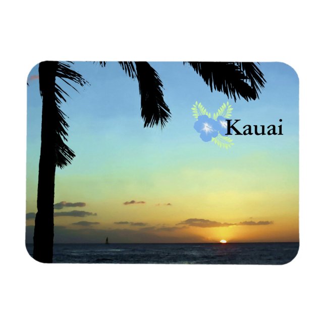 Íman Kauai Sunset (Horizontal)