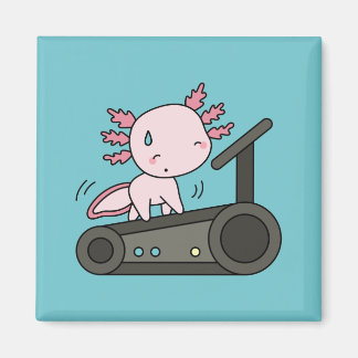 Íman Kawaii Axolotl na passadeira