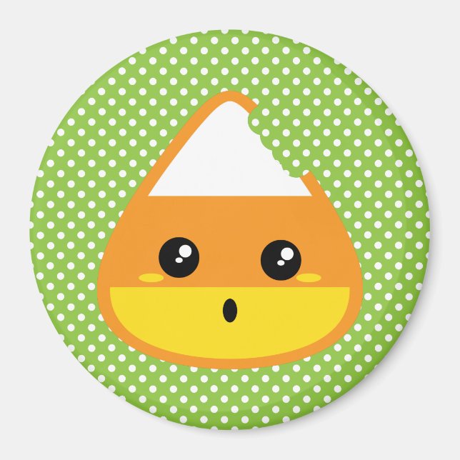 Íman Kawaii Candy Corn Magnet (Frente)