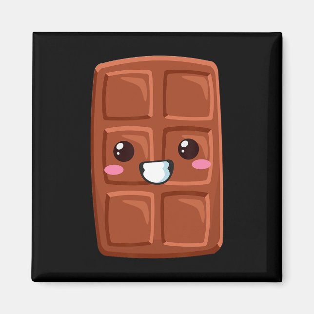 Íman Kawaii Halloween Group Costume Party S'mores Choco (Frente)