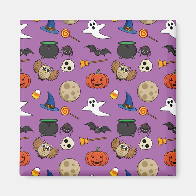 Íman Kawaii Halloween Pack (Frente)
