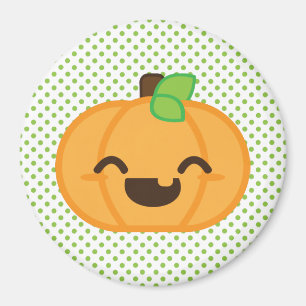 Íman Kawaii Jack O Lanterna Pumpkin Magnet