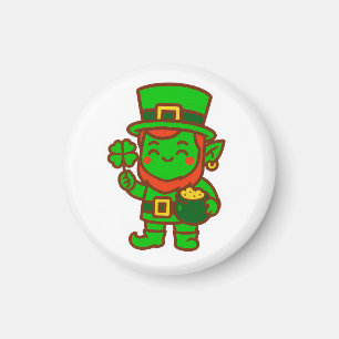 Íman Kawaii Lucky Leprechaun
