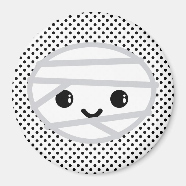 Íman Kawaii Mummy Magnet (Frente)