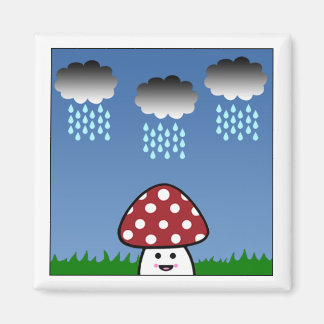 Íman Kawaii Mushroom Magnet