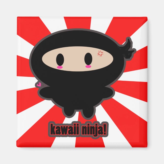 Íman Kawaii Ninja Magnet (Frente)