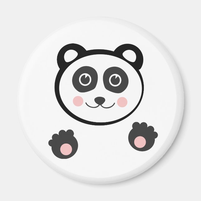 Íman Kawaii Panda (Frente)