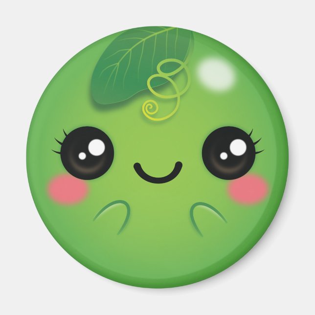 Íman Kawaii Pea (Frente)