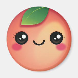 Íman Kawaii Peach Magnet