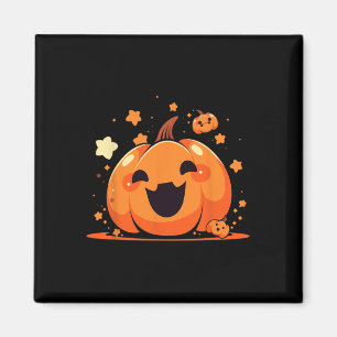 Íman Kawaii Pumpkin Anime Cottagecore Homens Crianças M