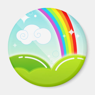 Íman Kawaii Rainbow e Cloud Cute Magnet