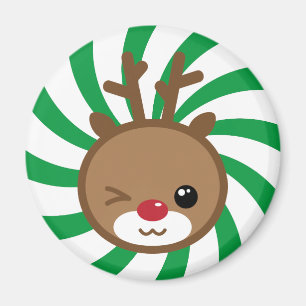 Íman Kawaii Reindeer Magnet