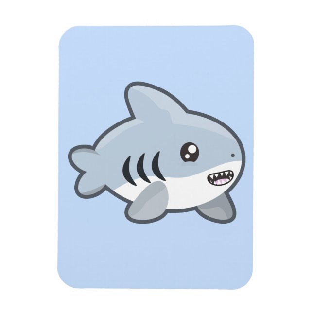 Íman Kawaii Shark (Vertical)