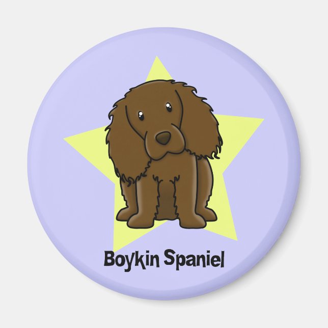 Íman Kawaii Star Boykin Spaniel (Frente)