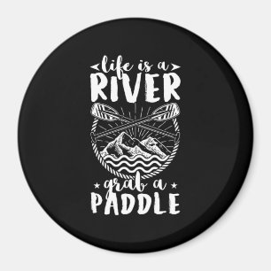 Íman Kayak Driver Life É Um Rio