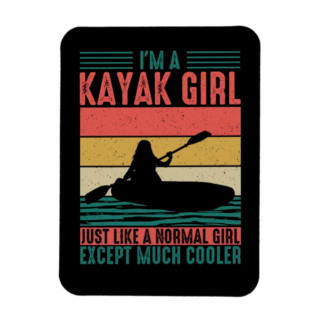 Íman Kayak Girl, mas mais legal (Vertical)