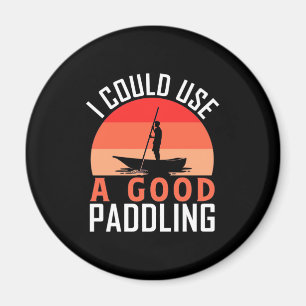 Íman Kayaking Eu Poderia Usar Um Bom Paddling