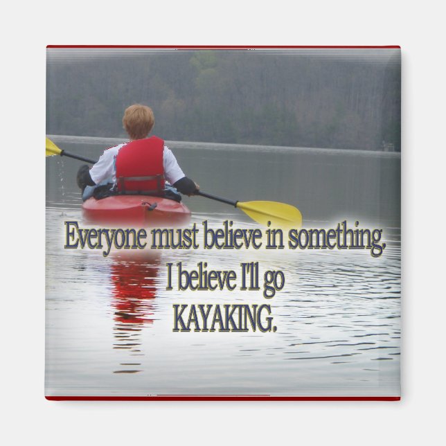 ÍMAN KAYAKING MOTTO / CITAÇÃO (Frente)