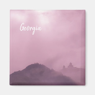 Íman Kazbegi Geórgia Igreja Gergeti Paisagem Montanhosa