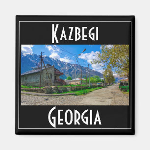 Íman Kazbegi Stepantsminda Georgia Causa Montanhas