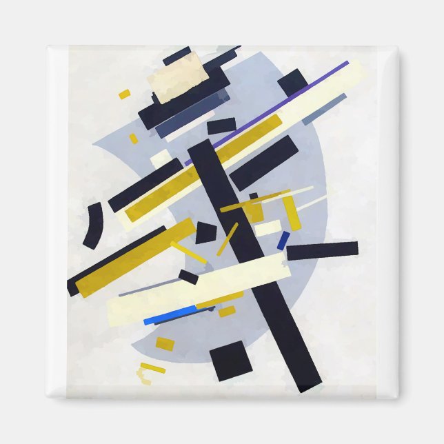 Íman Kazimir Malevich Suprematismo 58 (Frente)