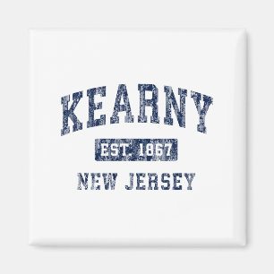 Íman Kearny Nova Jersey Nj Vintage Esportes Estabelecid