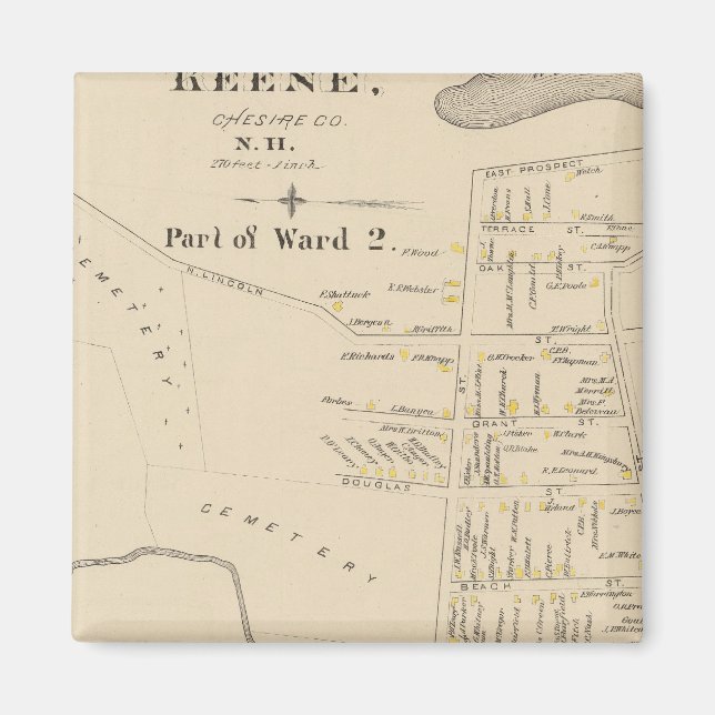 Íman Keene, Ward 2 (Frente)