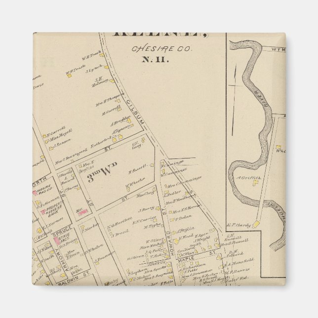 Íman Keene, Ward 3, 5 (Frente)