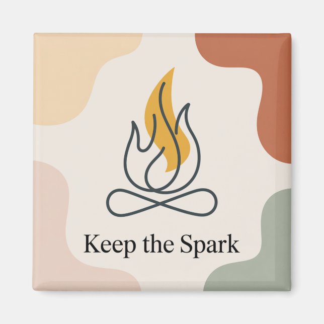 Íman Keep The Spark (Frente)
