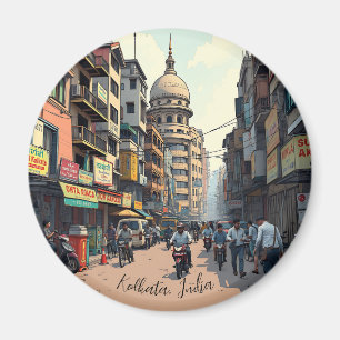 Íman Keepoke Souvenir para o centro Kolkata, Índia