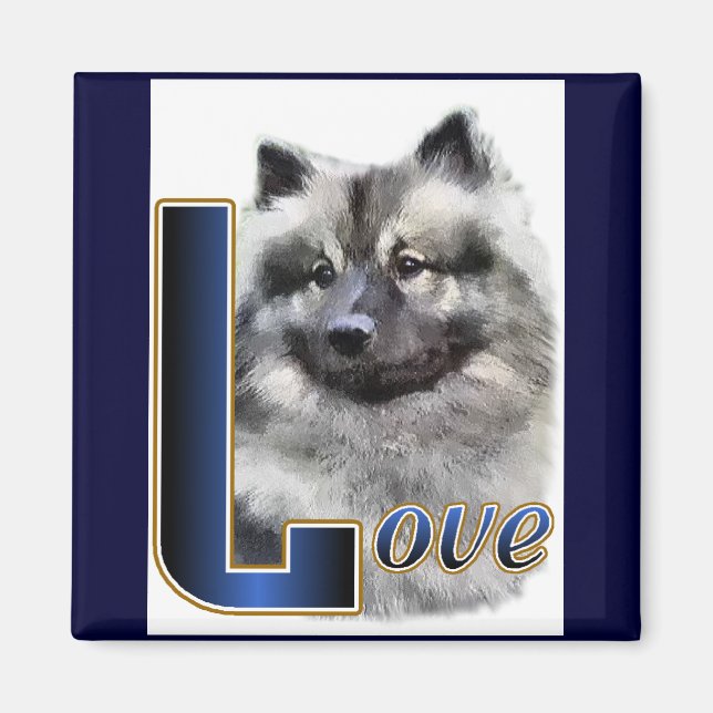 Íman Keeshond Gifts (Frente)