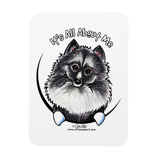 Íman Keeshond IAAM (Vertical)