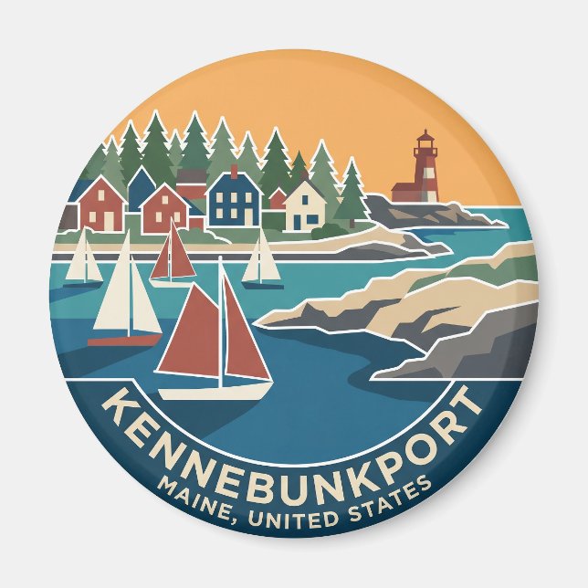 Íman Kennebunkport Maine (Frente)