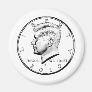 ÍMAN KENNED HALF DOLLAR