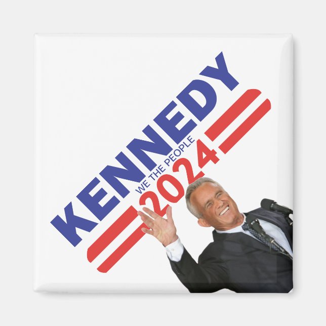 Íman KENNEDY 2024 Magnet, RFK Jr para Presidente (Frente)