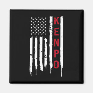 Íman Kenpo Karate American Flag For Women Men
