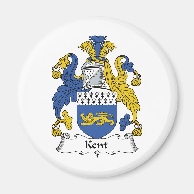 Íman Kent Family Crest (Frente)