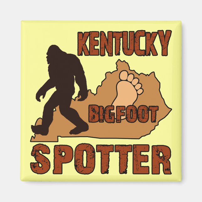 Íman Kentucky Bigfoot Spotter (Frente)