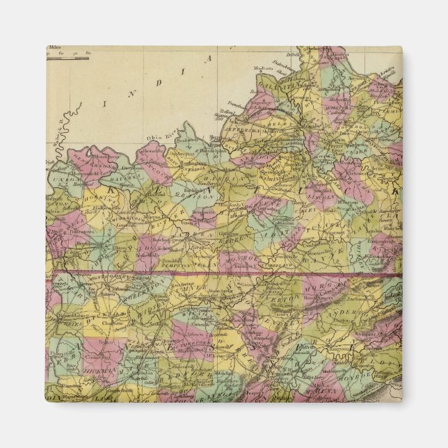 Íman Kentucky E Tennessee (Frente)