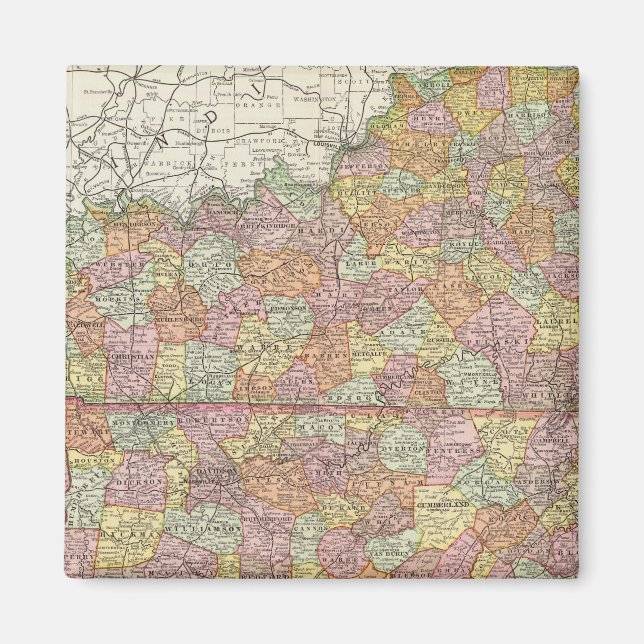 Íman Kentucky e Tennessee 3 (Frente)