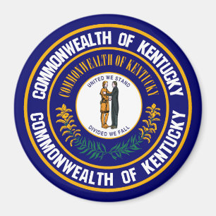 Íman Kentucky Round Emblem