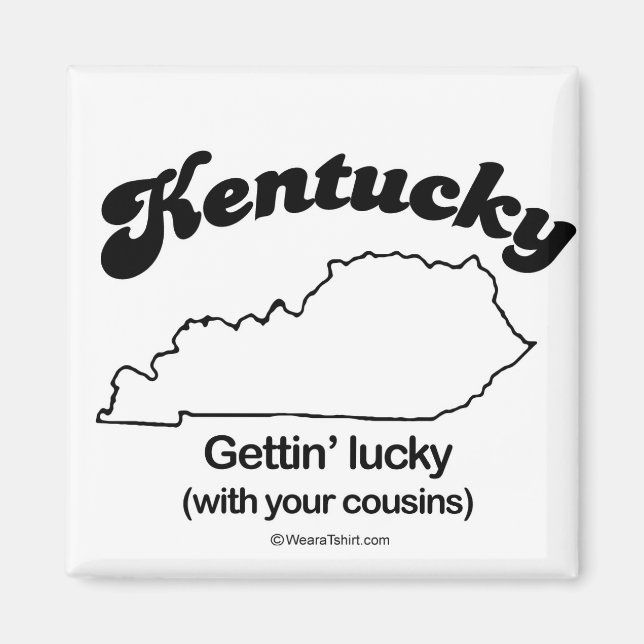 Íman KENTUCKY - T-shirts e Gea "KENTUCKY STATE MOTTO" (Frente)